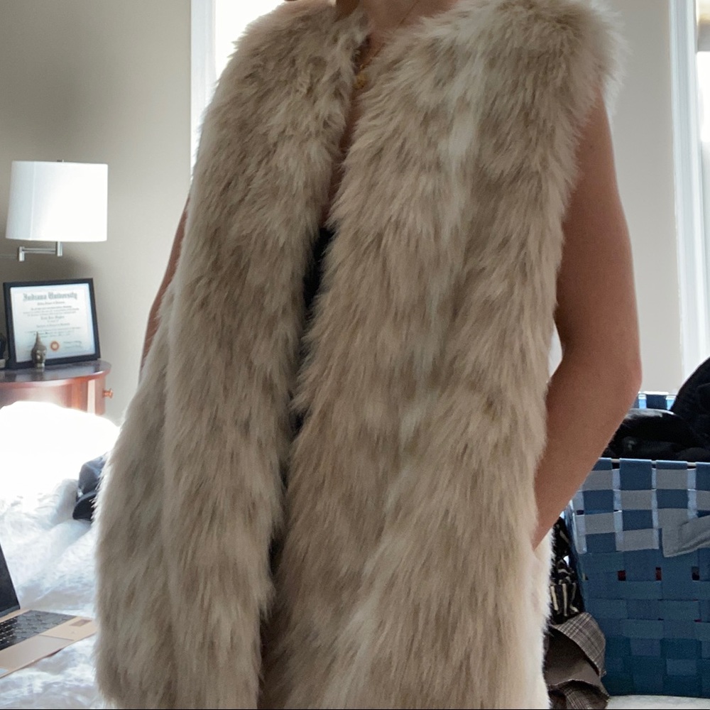 Betsey Johnson Fur Vest